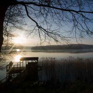Der See in der Abendsonne